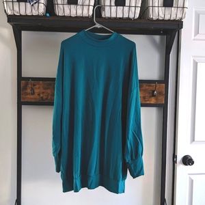 Fabletics XXL Teal Green Sweater